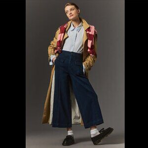 Brand New Pilcro A-Line Utility High Rise Cropped Jeans